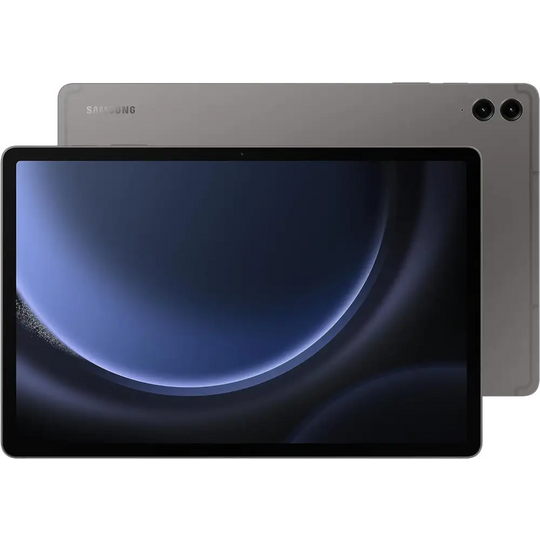 Samsung Galaxy Tab S9 FE+ Plus (128GB+8GB Wi-Fi) 12.4" 90 Hz Display IP68 Rating S-Pen Android Tablet - Gray (Renewed)
