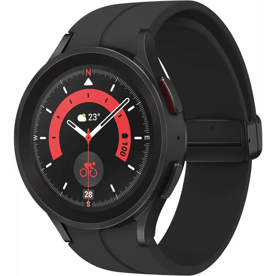 Samsung Galaxy Watch 5 PRO [2022] (45mm) Titanium Case - (Black)