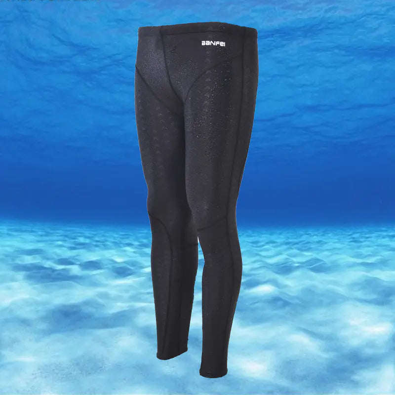 Men's Quick-Dry Swim Trunks with Shark Skin Design - Joomcy