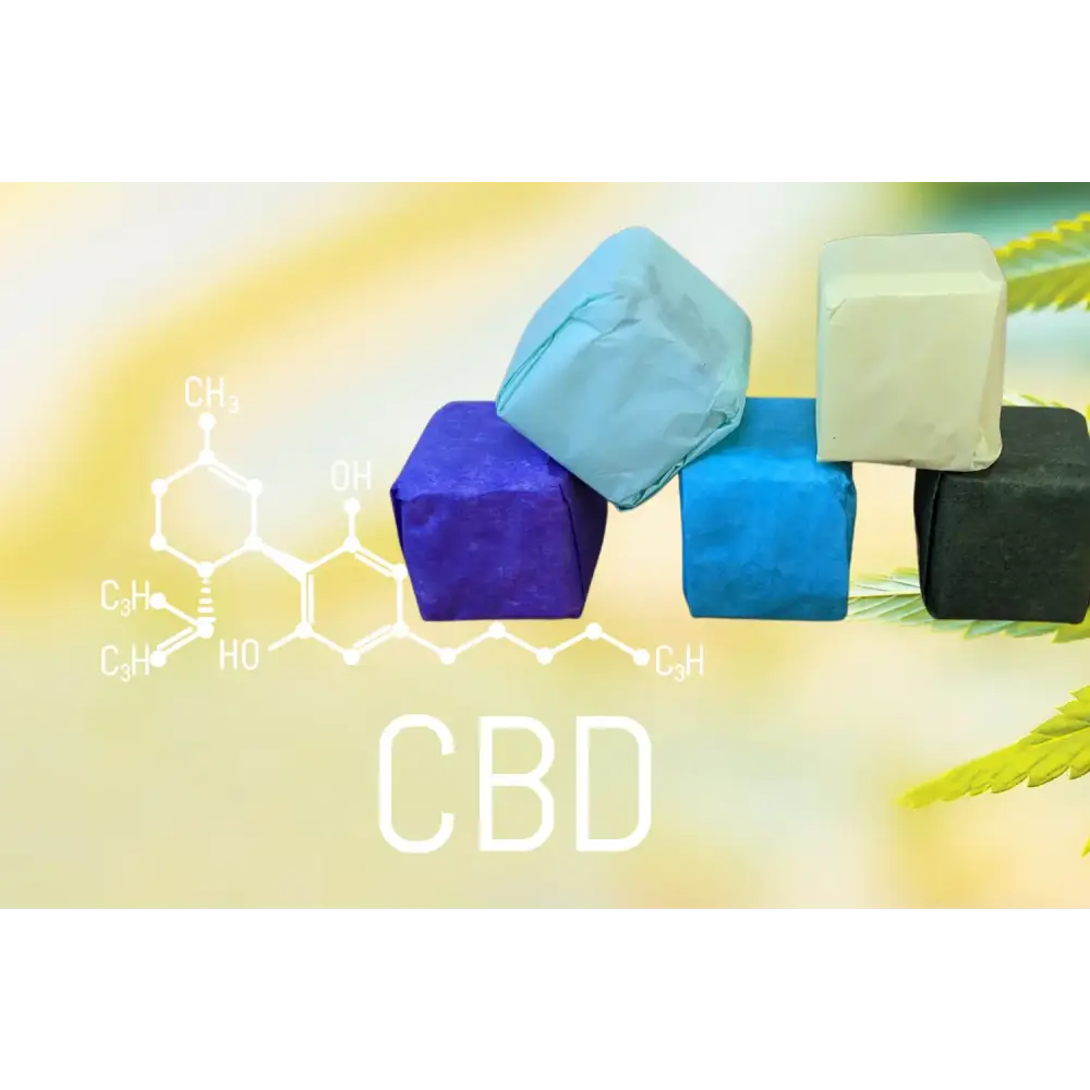 Shower Steamers Gift Set with CBD - 5 Big Fizzies (THC Free)