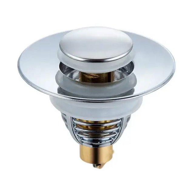 Sink Drain Plug Washbasin Push Type