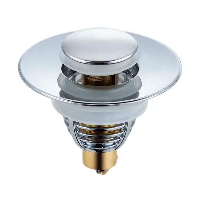 Sink Drain Plug Washbasin Push Type