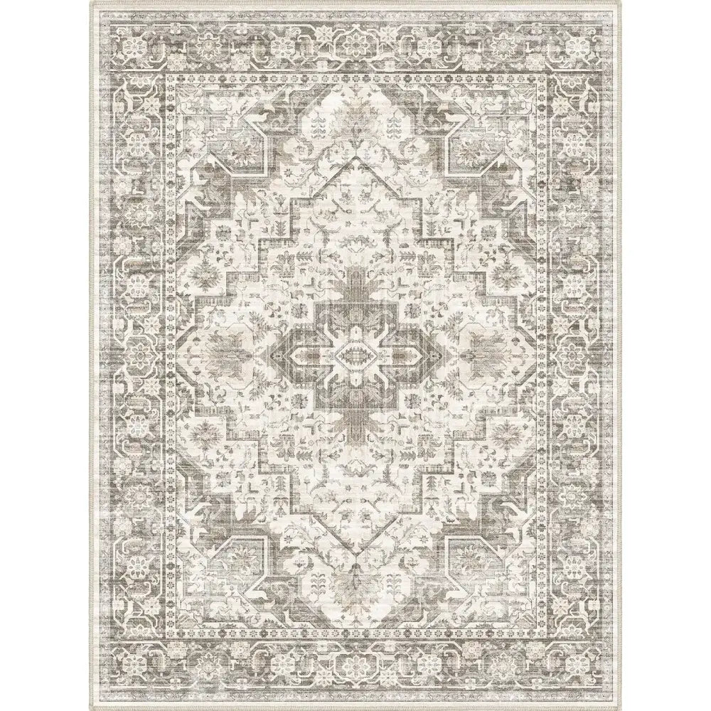 SONGLET Area Rug 9x12 Washable Area Rugs 9x12 Living Room Large Rugs for Bedroom with Non Slip Backing for Office Dining Room Nursery