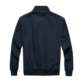Spring Autumn Men's Casual Jacket with Stand Collar