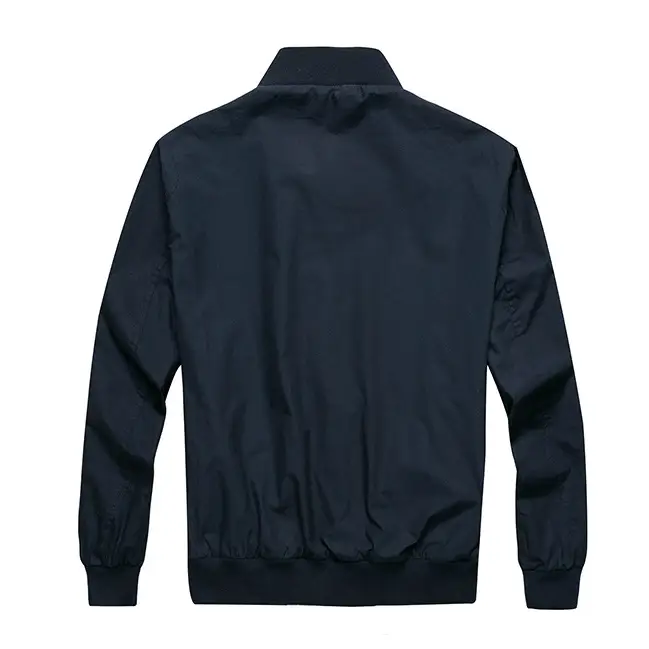 Spring Autumn Men's Casual Jacket with Stand Collar