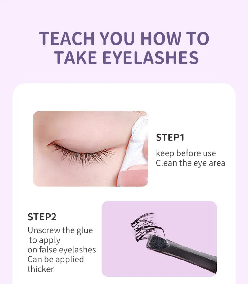 Manga Cluster Lashes for Natural Anime Cosplay Look - Joomcy