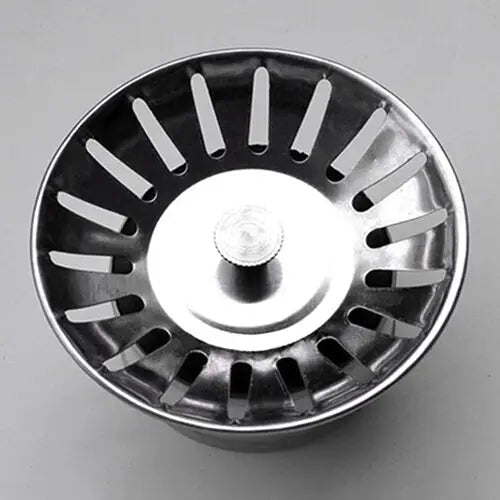 Stainless Steel Sink Cover with Drain Filter Funnel