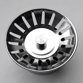 Stainless Steel Sink Cover with Drain Filter Funnel