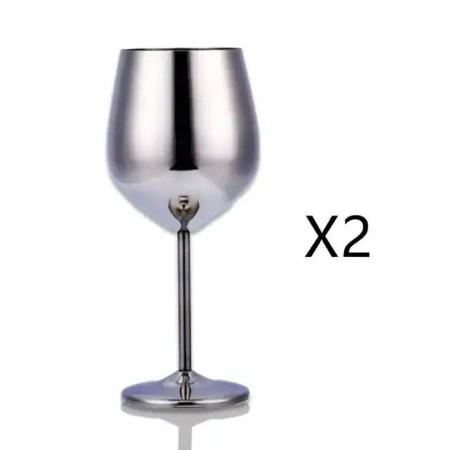 Stainless Steel Wine Glass
