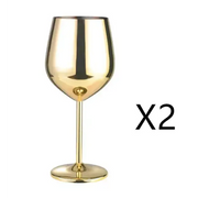 Stainless Steel Wine Glass