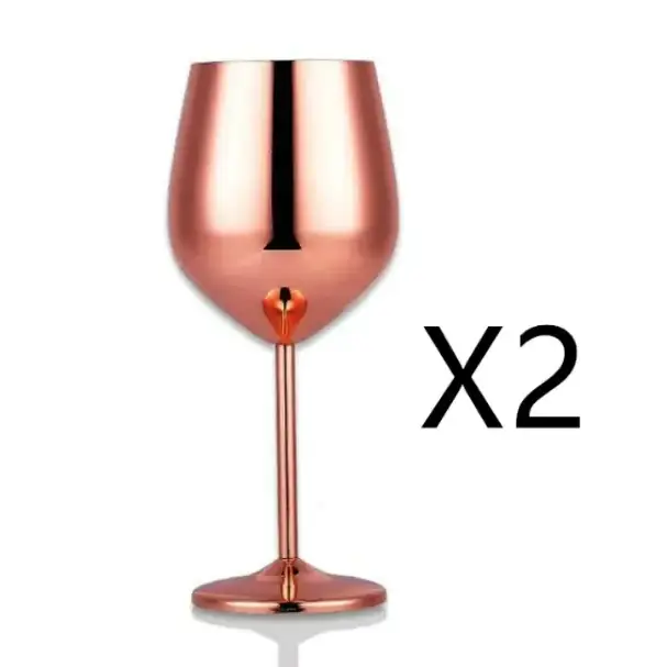 Stainless Steel Wine Glass