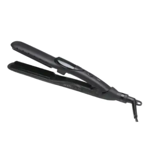 Steam Straightener and Curling Iron with Ceramic Plate