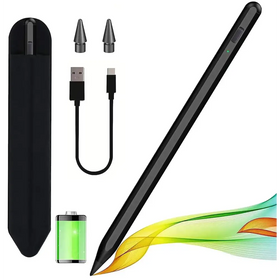 Stylus Pen for iPad 2018-2024 with Palm Rejection, Apple Pencil for Apple iPad 10th/9th/8th/7th/6th Gen, iPad Pro 11/12.9 inch, New iPad Air 2024 11&13-inch(M2) /5th/4th/3th Gen, iPad Mini 6th/5th Gen