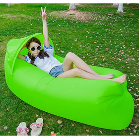 Summer Inflatable Beach Sofa - Umbrella Boat Design