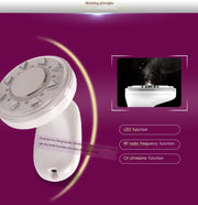 RF Beauty Device with LED and Ultrasonic Features