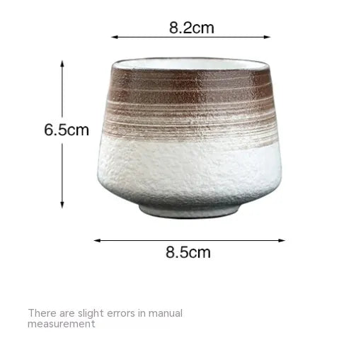 Retro Stoneware Ceramic Cup