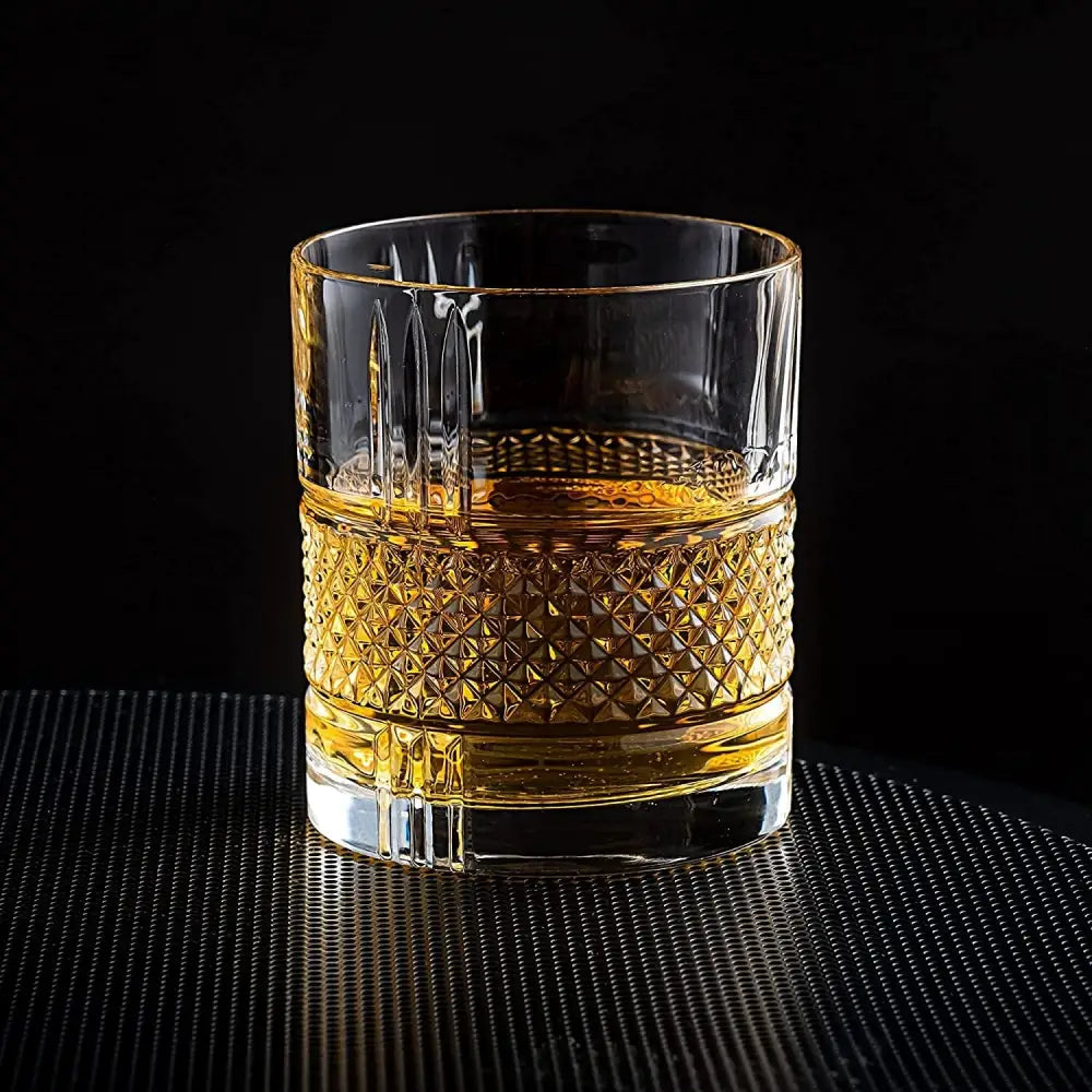The Connoisseur's Set - Whiskey Stones & Reserve Whiskey Crystal Glass