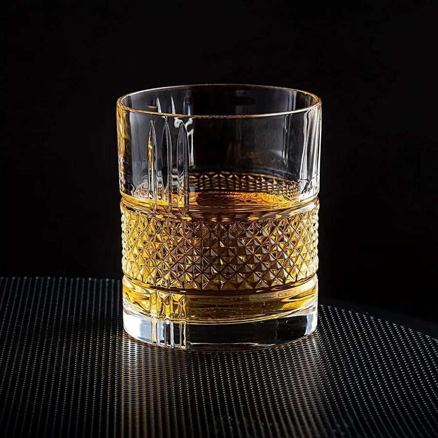 The Connoisseur's Set - Whiskey Stones & Reserve Whiskey Crystal Glass