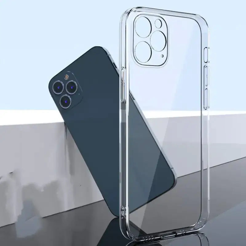 Transparent TPU Soft Shell Anti-Fall Mobile Phone Case