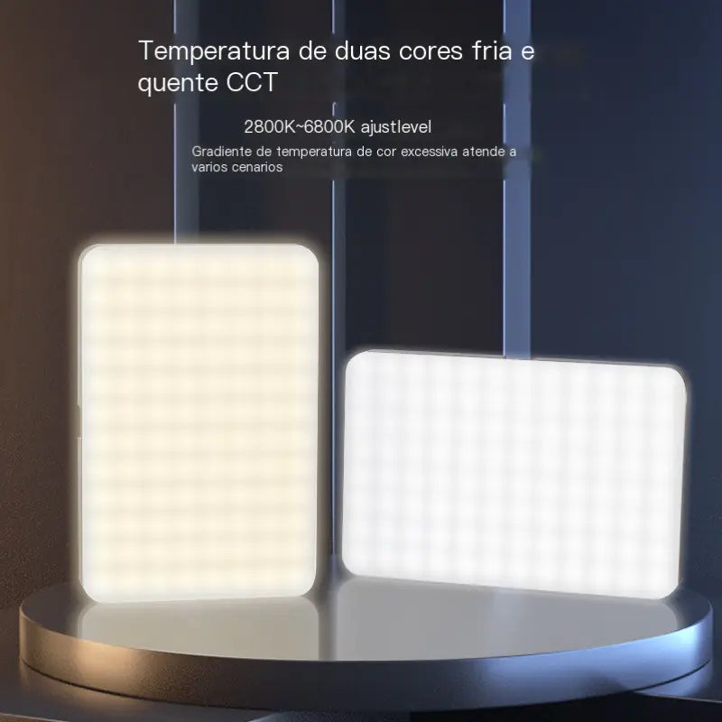 Portable RGB Pocket Light with Remote for Photography - Joomcy