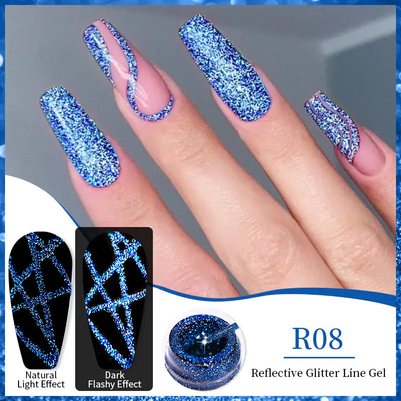 Reflective Spider Gel for Nail Art and UV Gel
