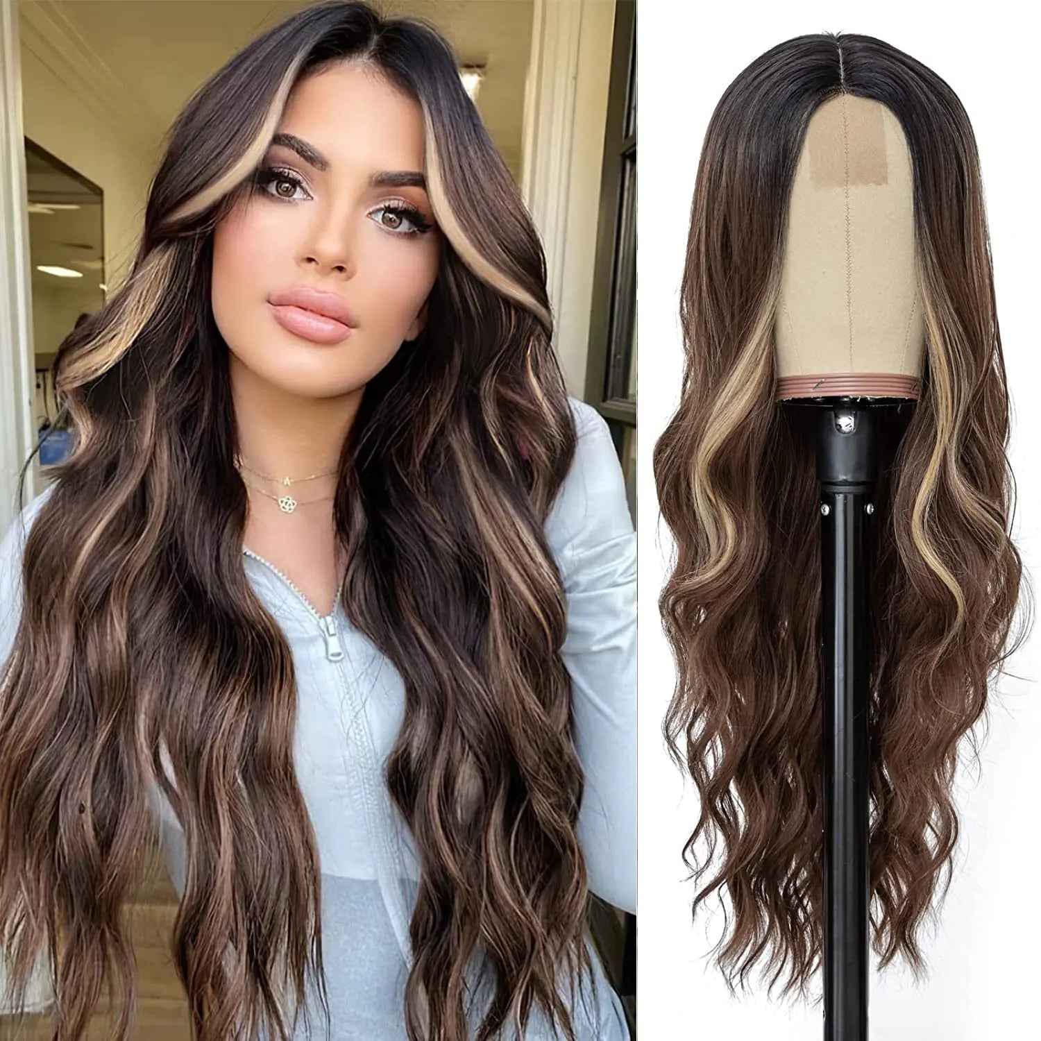 Women's Lace Headgear for Big Wave Curly Hair - Joomcy