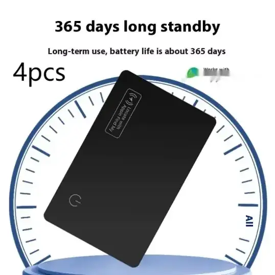 Black rectangular wireless charging pad with a sleek matte finish and minimalist design.
