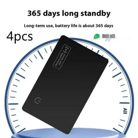 Black rectangular wireless charging pad with a sleek matte finish and minimalist design.