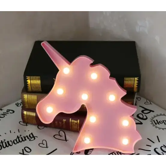 Unicorn Table Lamp - Decorative Night Light