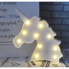 Unicorn Table Lamp - Decorative Night Light