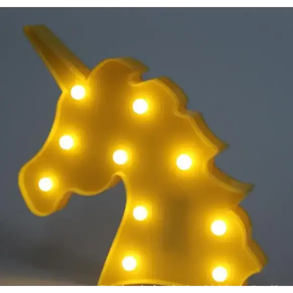 Unicorn Table Lamp - Decorative Night Light