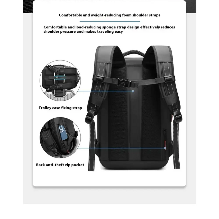 Unisex Large-Capacity Anti-Theft Backpack