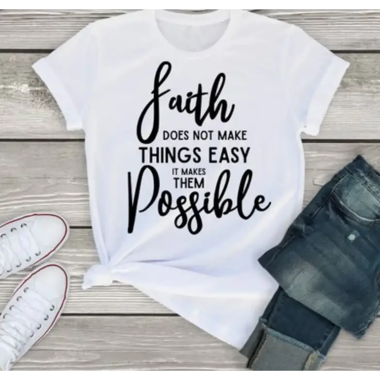Unisex Letter Print Short Sleeve T-Shirt