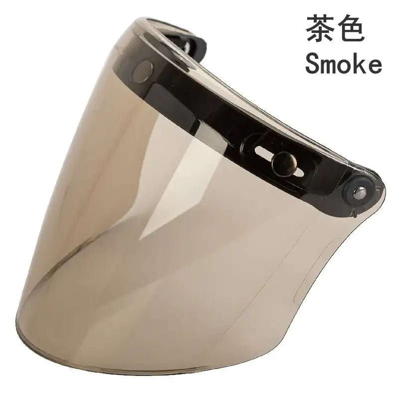 Universal X Three-Clip Motorcycle Helmet Visor
