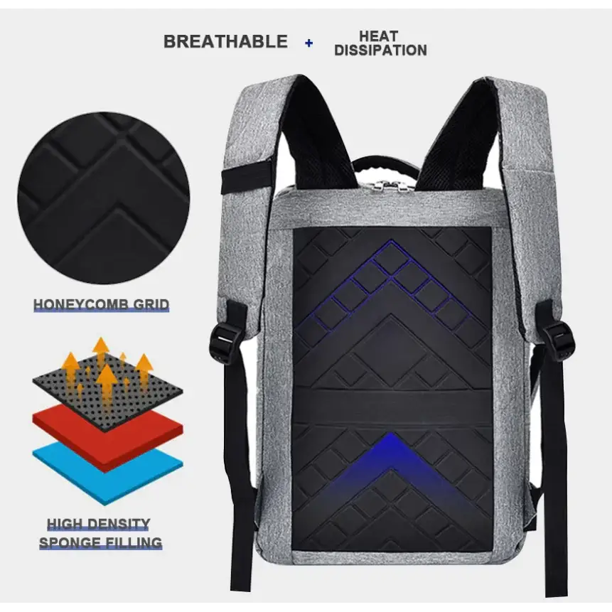 USB Charging Anti-Theft Backpack for Travel & Laptops