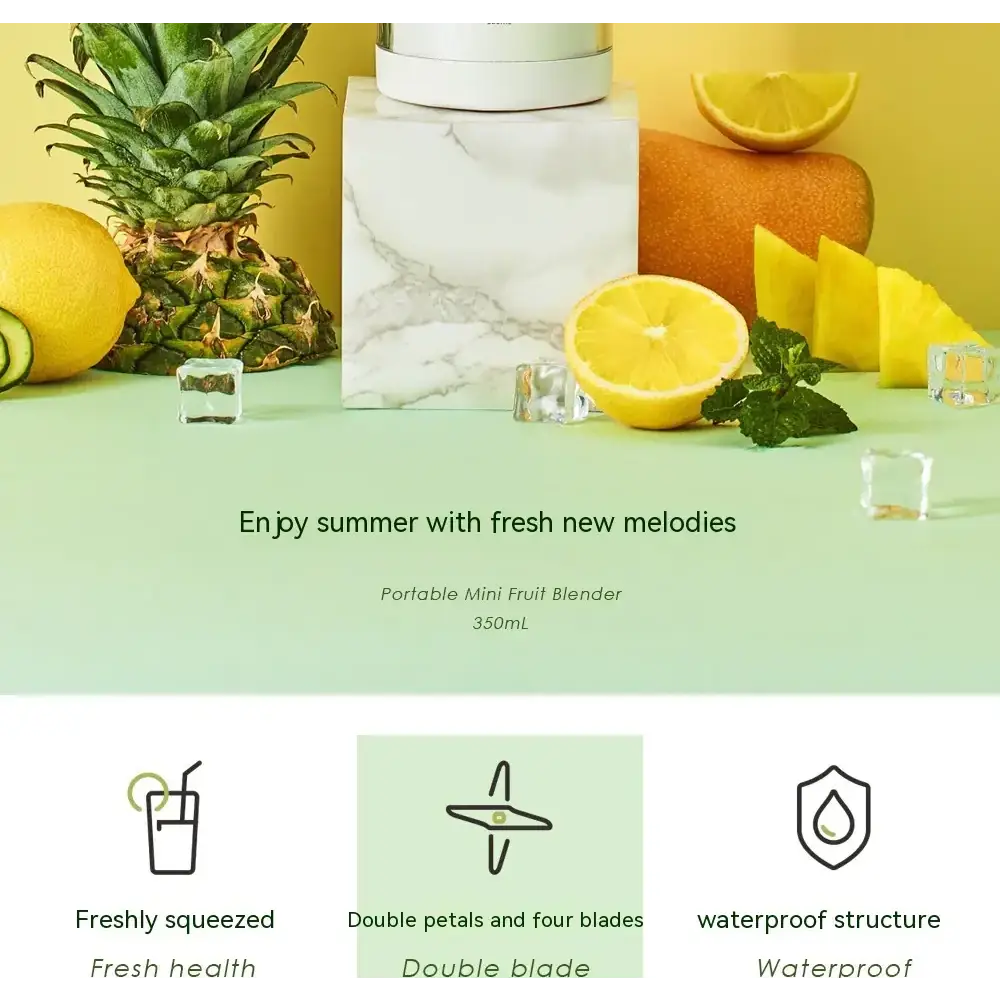 USB Magnetic Mini Portable Juicer Cup
