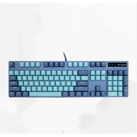 Wired Mechanical Keyboard USB plastic housing with selectable Green Brown Red Black mechanical switches