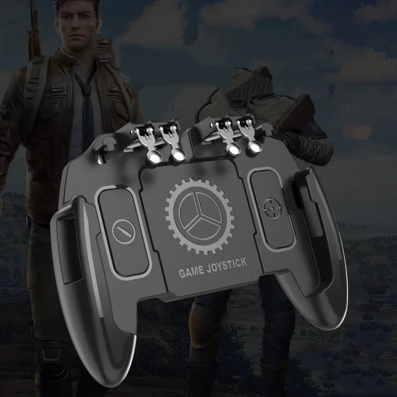 M11 Six-Finger PUBG Game Controller with Cooling Fan