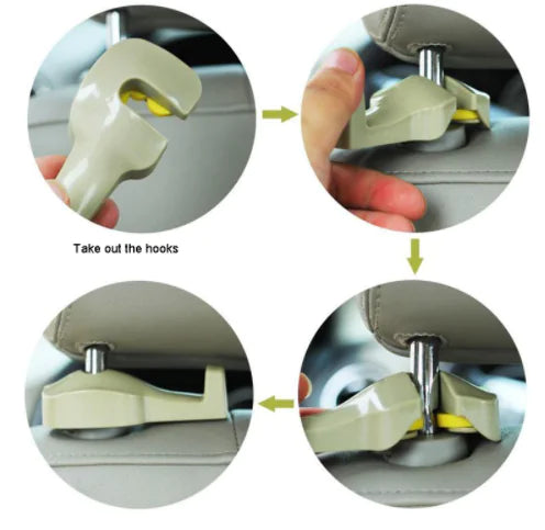 Multifunctional Car Seat Back Hook Organizer - Joomcy