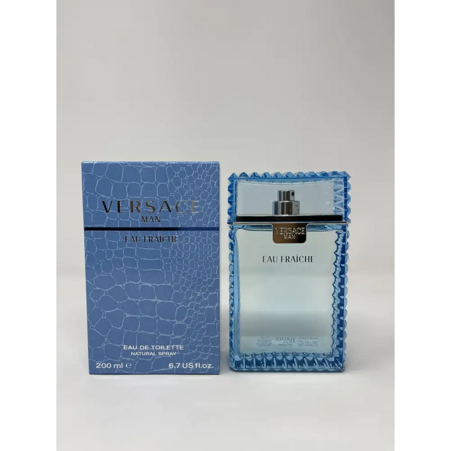 Versace Man by Versace Eau Fraiche Eau De Toilette Spray Blue 6.7 oz Men
