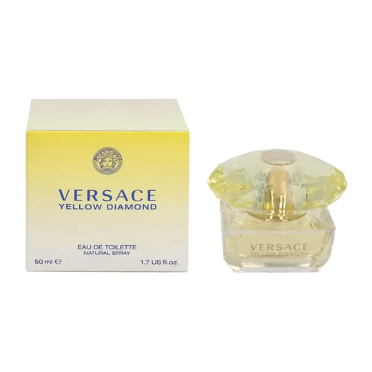 Versace Yellow Diamond Eau De Toilette Spray for Women 1.7 Fl Oz
