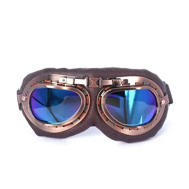 Vintage Retro Motorcycle Goggles for Harley & ATV
