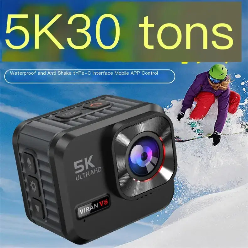 VIRAN 5K Action Camera for Outdoor and Diving