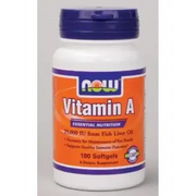 Vitamin A 25000 IU 100 Sgels by Now Foods (Pack of 2)