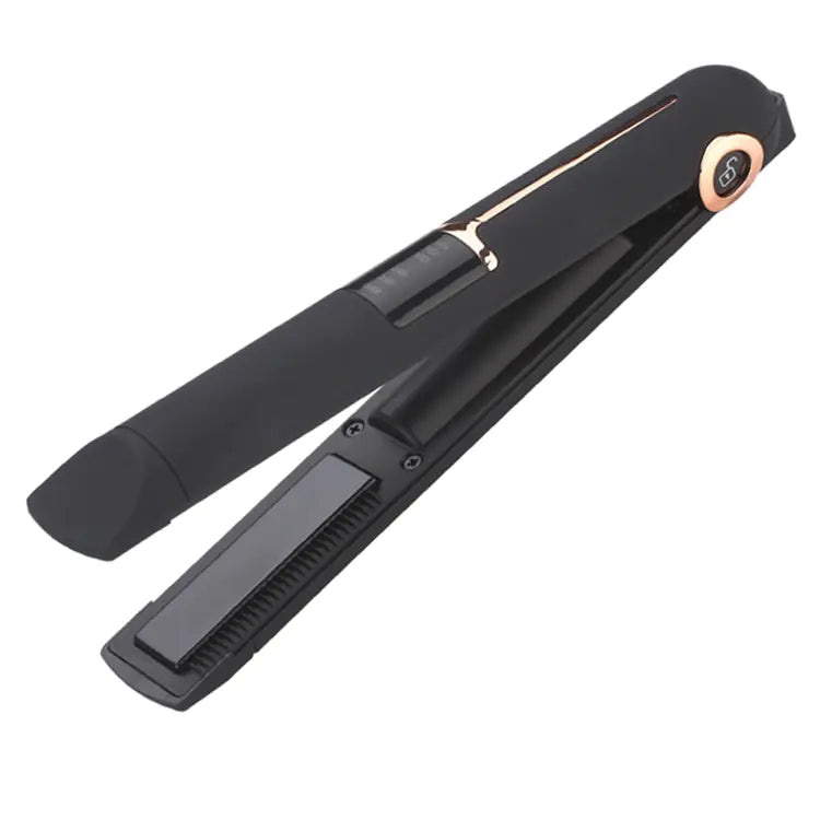USB Rechargeable 2-in-1 Hair Curler and Straightener