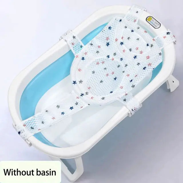 Adjustable Non-Slip Bath Net for Newborns and Babies