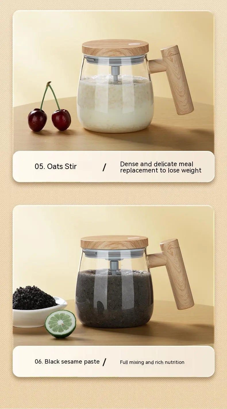 Self-Stirring Electric Coffee Mug