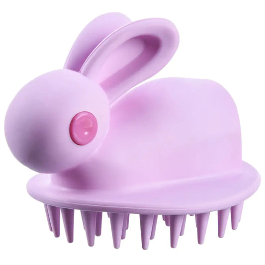 Soft Rubber Shampoo Brush for Kids' Scalp Massage - Joomcy