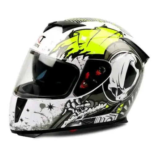 Winter Motorcycle Helmet with Anti-Fog Dual Lenses