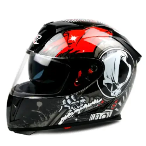 Winter Motorcycle Helmet with Anti-Fog Dual Lenses